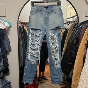 FashionNova high waisted jeans